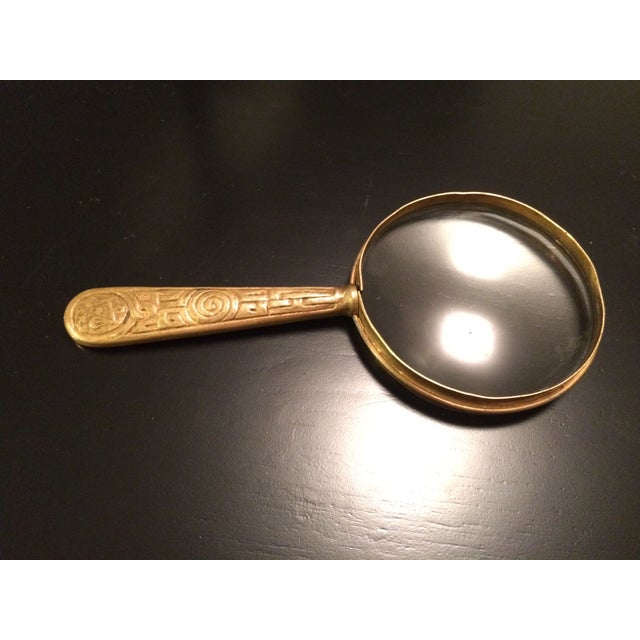 Tiffany Studios Bronze Magnifying Glass Chairish