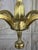 Early 21st Century Gilt Gold Metal Leaf Chandelier by Miamar Home - Pair For Sale - Image 5 of 15