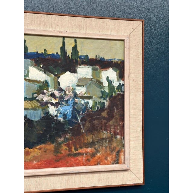 Tage Gavik, Almuñécar, Spain, 1960s, Oil on Canvas, Framed For Sale - Image 4 of 18