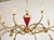 1950's Modern Large 18 Arm Brass Italian Chandelier By Lumi For Sale - Image 12 of 12