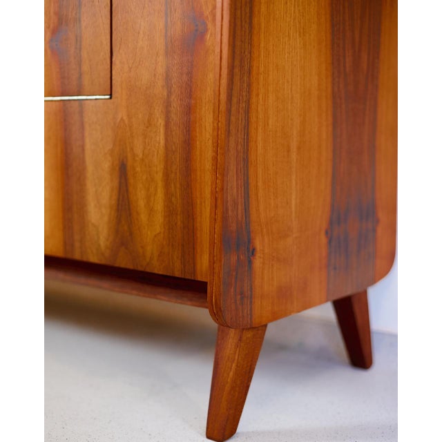 1970s Walnut Sideboard by Tatra Nabytok, 1970s For Sale - Image 5 of 6