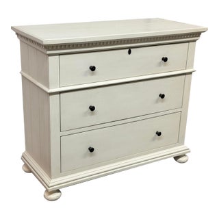 Restoration Hardware Jameson Dresser, Antiqued White For Sale