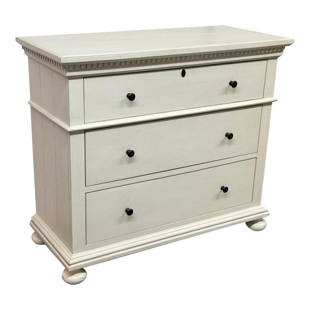 Restoration Hardware Jameson Dresser, Antiqued White For Sale