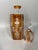 Art Deco 19th Century Bohemian Art Deco Amber Cut Crystal Carafe Decanter For Sale - Image 3 of 7
