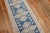Vintage Denim Blue Geometric Turkish Runner - 2'4" x 11'10" For Sale In New York - Image 6 of 9