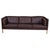 Model 2442 3-Seater Sofa in Brown Leather by Børge Mogensen, 1960s For Sale - Image 12 of 12