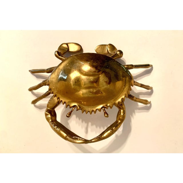 Metal Mid 19th Century English Brass Lidded Crab Box For Sale - Image 7 of 13