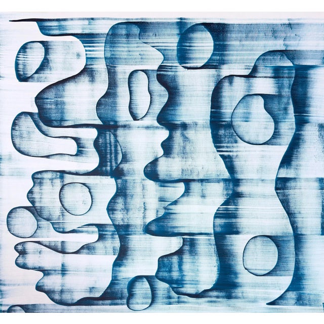 Sumit Mehndiratta, Drifting Clouds, Acrylic on Canvas, in New conditions. Designed from 2000 Signed by Maker