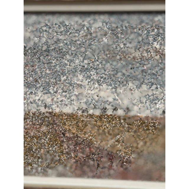 Original Swedish Mixed‑Media on Panel – Landscape by Alvar Lundgren (1936) – Signed – Vintage & Framed – 104 × 38 cm...