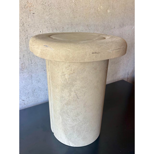 Mater Mater Alder Side Table by Patricia Urquiola Matek Coffee Shell Green For Sale - Image 4 of 7