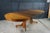 Antique American Classical Victorian Scrolled Oak Round Extendable Dining Table For Sale - Image 11 of 18