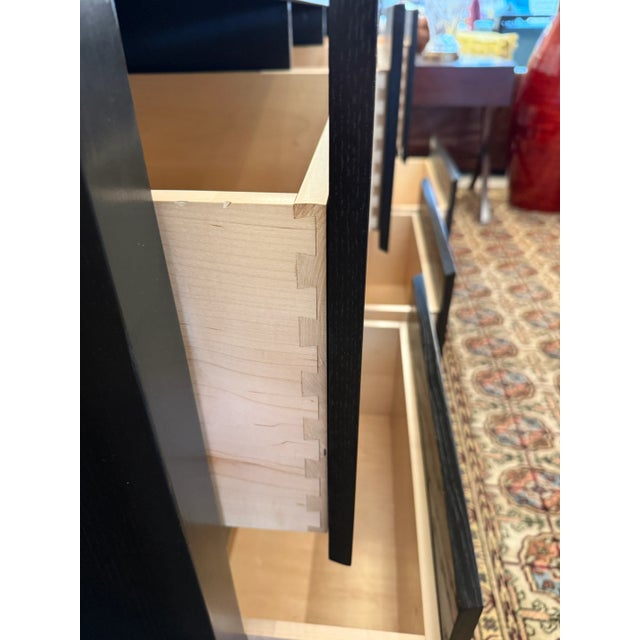 Brown Contemporary Six Drawer Dresser + Credenza For Sale - Image 8 of 15