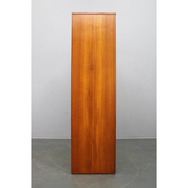 Mid-Century Tambour Office Cabinet, Denmark, 1960s For Sale - Image 14 of 16