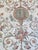 Elegant set of six custom lined drapery panels made from Brunschwig & Fils International fabric, pattern “Gaston” by...