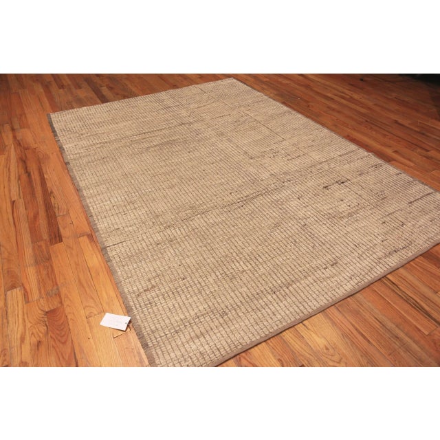 Early 21st Century Nazmiyal Collection Minimalist Central Asian Rug For Sale - Image 5 of 6