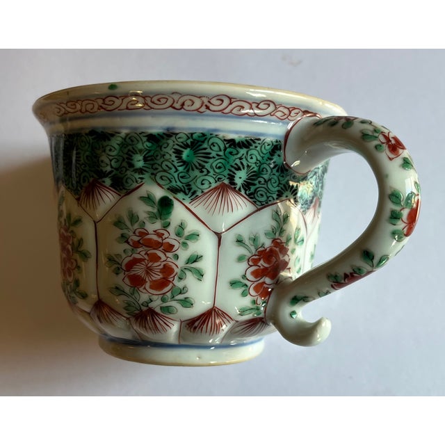 Antique Chinese Famille Verte Porcelain Small Teapot or Cream Jug Kangxi Period (1662–1722) For Sale - Image 14 of 15