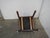 Wood Black Leatherette Chair, 1980s For Sale - Image 7 of 10