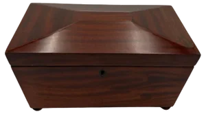 Decorative Box in Mahogany, England, 1880s