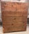 Early 19th Century American Cherry Slant Front Bureau Desk With Hand Cut Dovetails For Sale - Image 12 of 17
