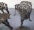 Circa 1950s — By J. F. Day & Co. Cast Iron Grapevine Garden Suite, 5 Pieces, Attributed For Sale - Image 4 of 13