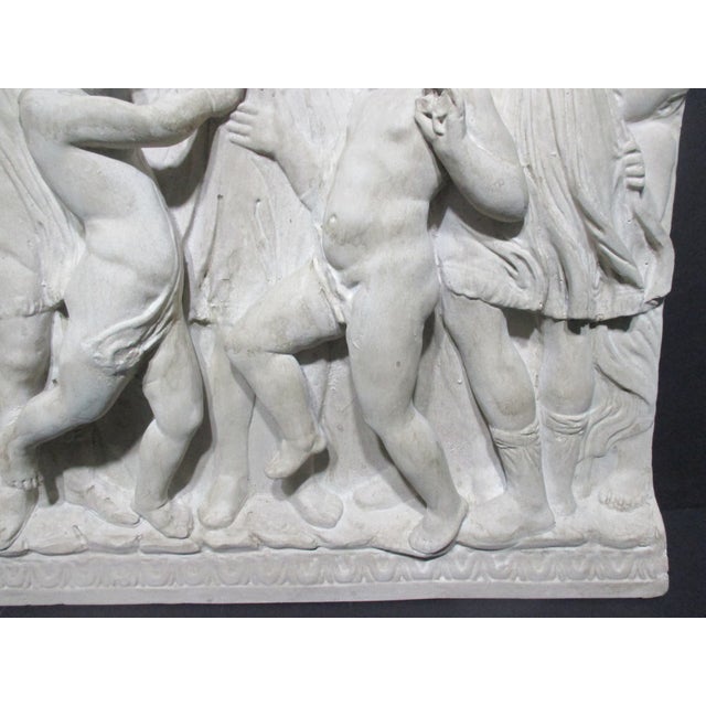 Plaster Bas-Relief of Roman Classical Triumph For Sale - Image 9 of 9