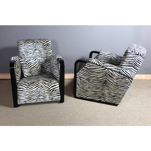 Set of Art Deco Lounge Chairs, 1930s For Sale - Image 13 of 13