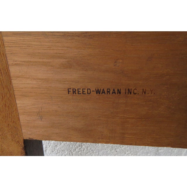 Mid-Century Modern Freed Waran Mid Century Modern Full Queen Size Headboard 5924 For Sale - Image 3 of 9