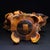 Late 19th Century Large Carved Faux Horn Bodhisattva Riding Dragon Sculpture For Sale - Image 10 of 10