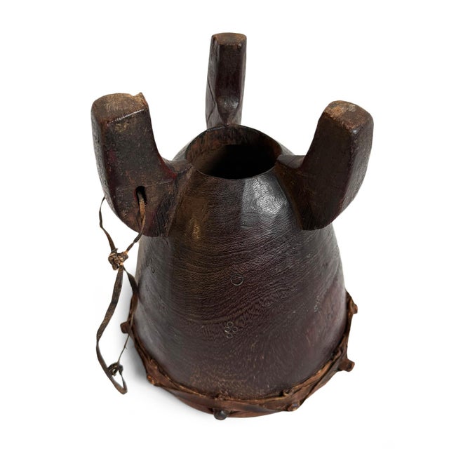 Late 19th Century Antique Rare Pygmy Drum Late 1800s For Sale - Image 5 of 8