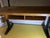 Vintage 1950s Maple Student Desk With Black Steel Legs and Cubby Storage For Sale In Atlanta - Image 6 of 9