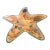Charming Starfish-Shaped Coastal Decor Tray With Real Mixed Seashells For Sale