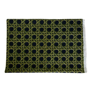 Brooke Cadwallader Rare Cotton MCM Lattice Fabric La Casa De Los Gallos. 3 Yds For Sale