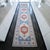 Mid-Century Modern 1980s Hand Knotted Runner Rug Extra Long Hallway Rug Kitchen Decor For Sale - Image 3 of 13