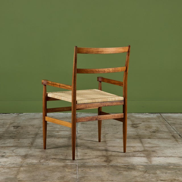 Gio Ponti Cane Seat Armchair for Knoll International For Sale - Image 10 of 18