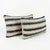 Mid-Century Modern Modern Kilim Lumbar Pillow Cover 10'' X 20'' - Set of Two For Sale - Image 3 of 4