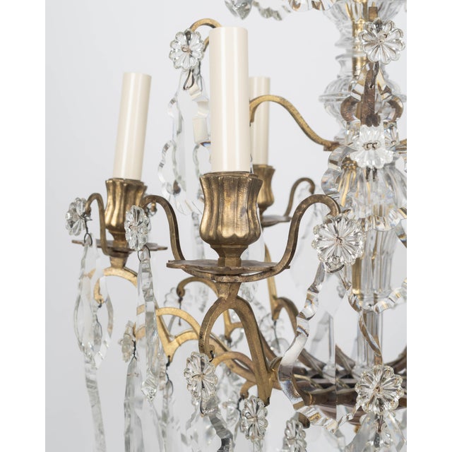 Louis XV Style French Crystal Chandelier For Sale - Image 15 of 18