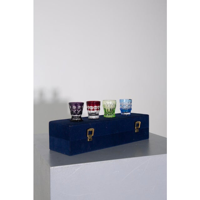 Traditional Crystal Vodka Nazdrovia Shot Glasses from Imperial Faberge, 2000s For Sale - Image 3 of 11