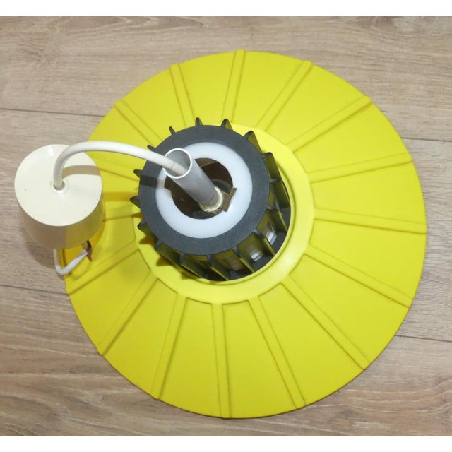 Plastic Vintage Space Age Hanging Lamp, 1970s For Sale - Image 7 of 11