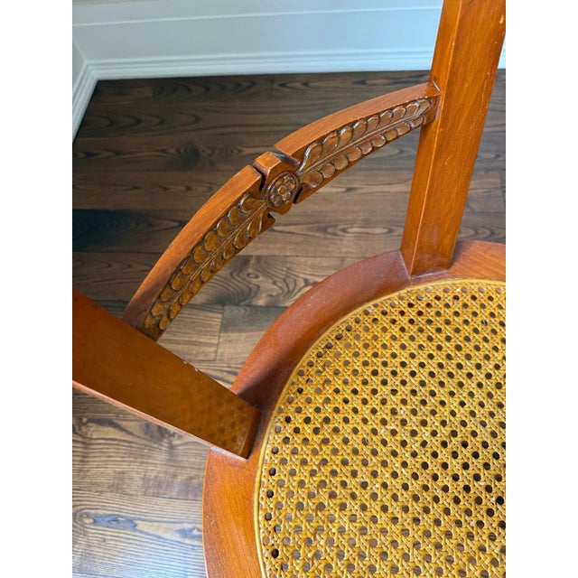Late 20th Century KPS Group Style Italian Directoire Arm Chair For Sale - Image 10 of 16