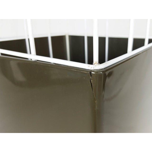 Gray Grey Plastic & White Metal 4788 Freestanding Clothes Stand by Anna Castelli Ferrieri for Kartell, 1980s For Sale - Image 8 of 16