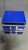 Not Yet Made - Made To Order Pair of Blue Glass Bedside Tables Made in Italy Justfurnituress Designer For Sale - Image 5 of 12