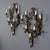 Antique Wall Lamps in Painted Iron and Sheeth Metal, Set of 2 For Sale - Image 3 of 7