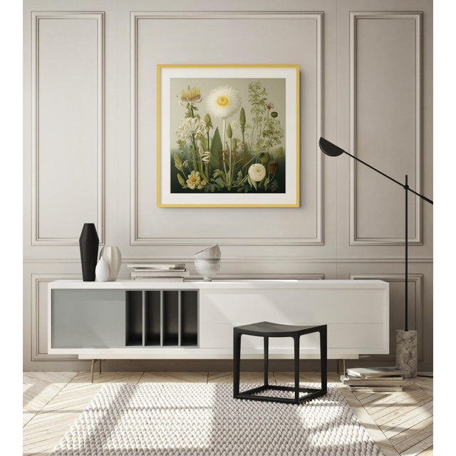Dark Green Antique Botanical Garden Study No. 2 - Natural History Fine Art Print For Sale - Image 4 of 4