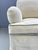 Cream Velvet Armchair by Dessin Fournir, 2010s For Sale - Image 12 of 14