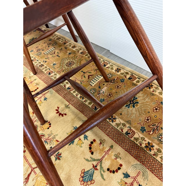 H W Hull & Sons Windsor Chairs, Set of Four For Sale In San Francisco - Image 6 of 12