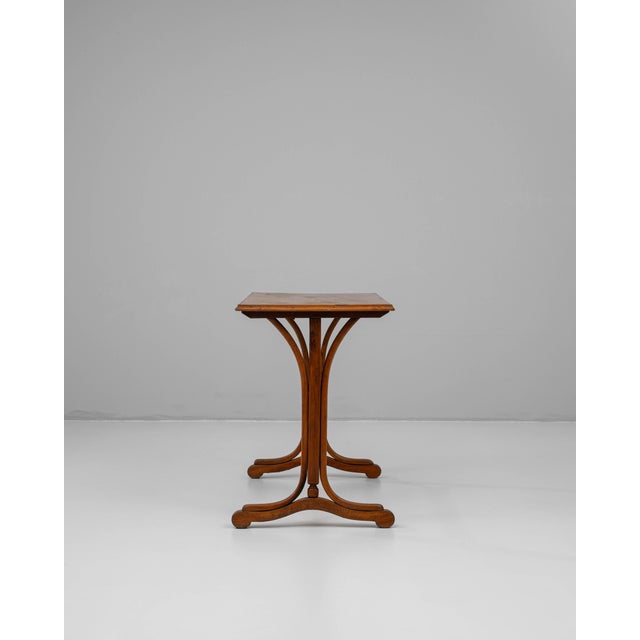 1900s Austrian Wooden Side Table For Sale - Image 18 of 18