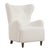 2020s Ingel White Wingback Armchair For Sale - Image 5 of 10