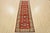 Farmhouse Kazak Runner 2’8” X 8’3” Red Wool Traditional Hand-Knotted Oriental Rug For Sale - Image 3 of 12