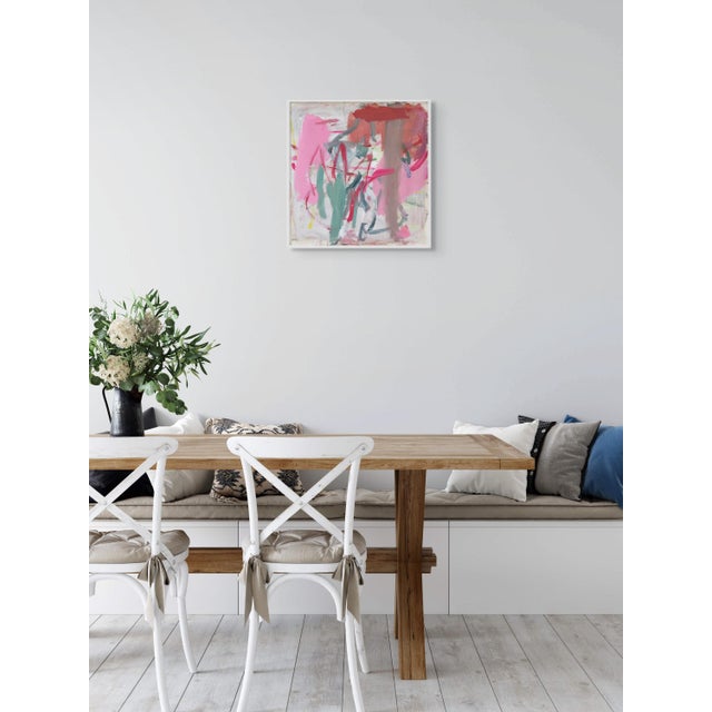 Abstract Contemporary Abstract Acrylic on Canvas "Calendar 3" by Macha Poynder For Sale - Image 3 of 4