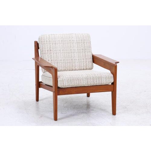 Mid-Century Danish Teak Lounge Chair by Arne Wahl Iversen for Comfort, 1960s For Sale - Image 3 of 17